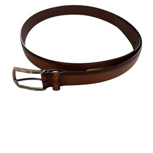 Roundtree & Yorke Leather Belt Brown 40 NEW